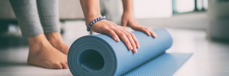 Home yoga studio