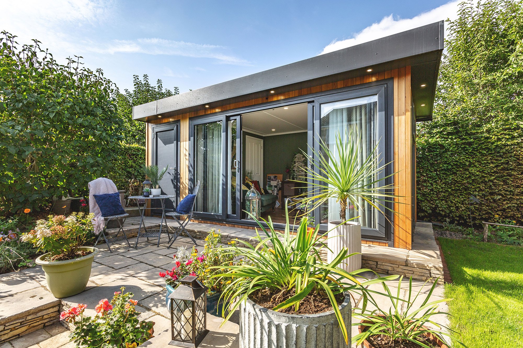 Timber garden rooms