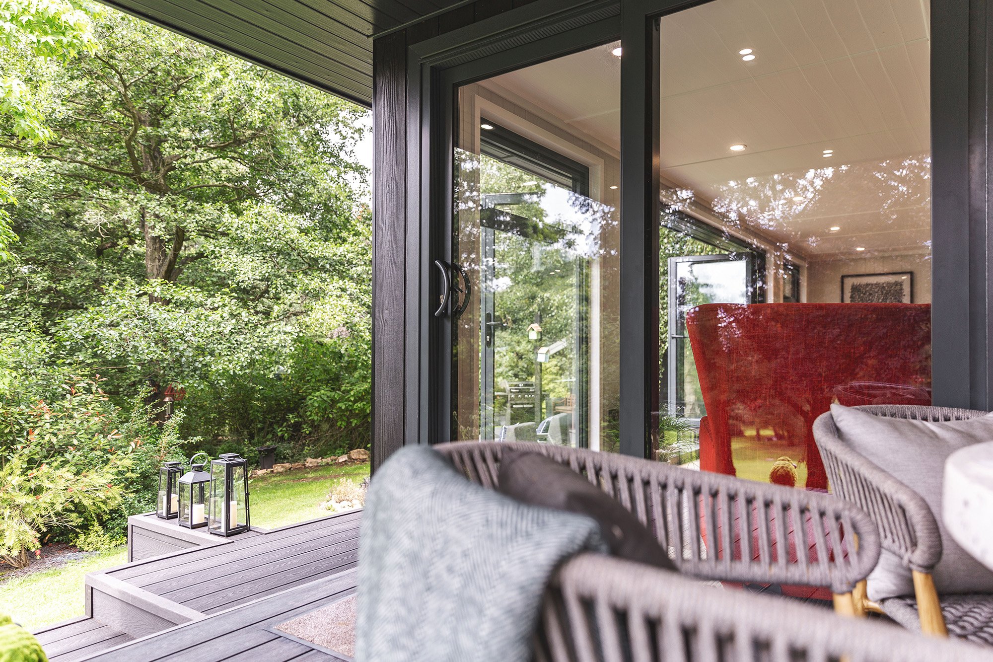 Garden Room with Veranda & Decking