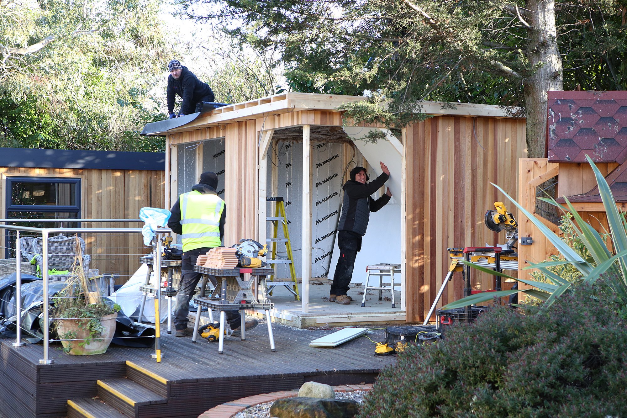 Garden Room Install Process