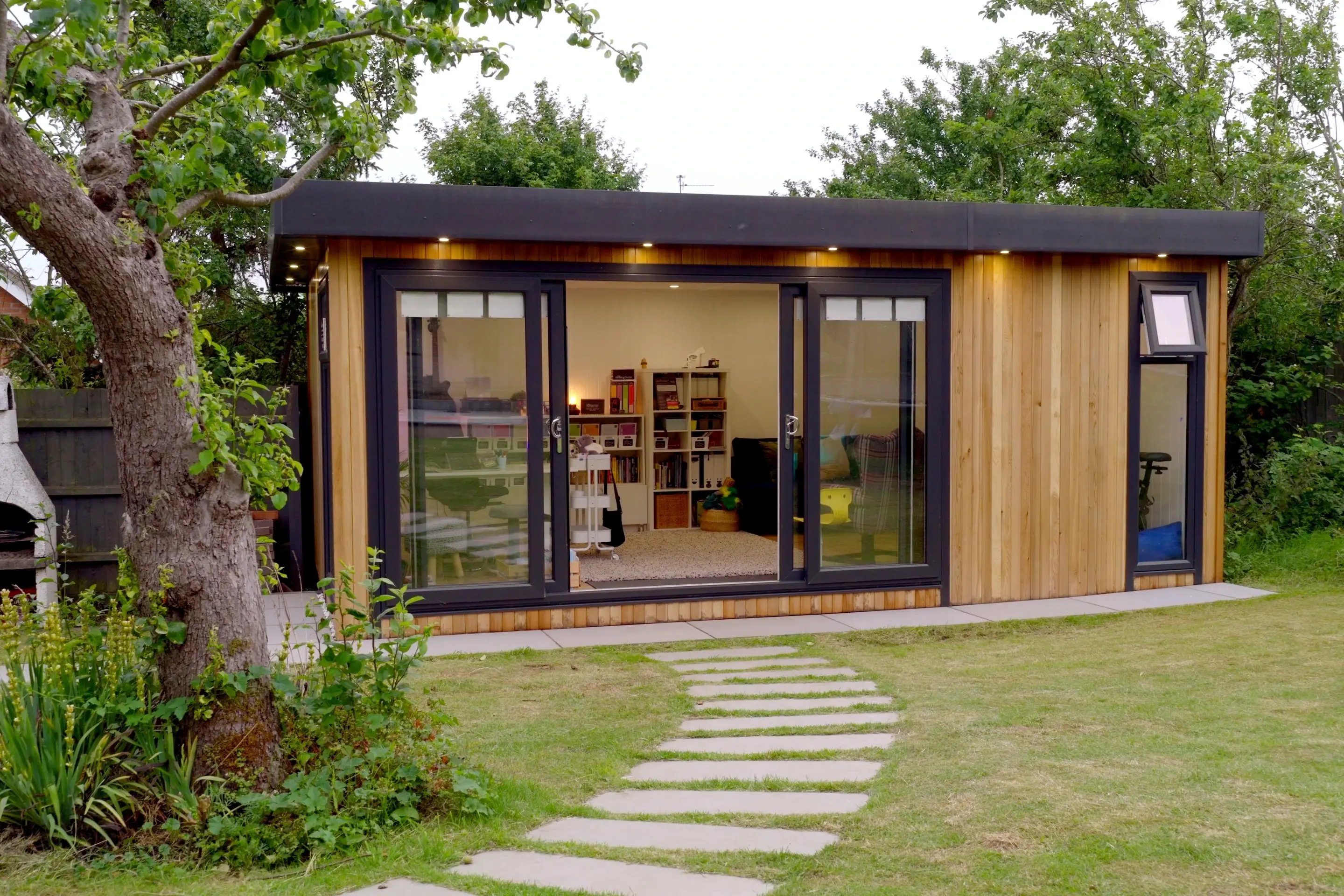 home business garden tutoring cabin