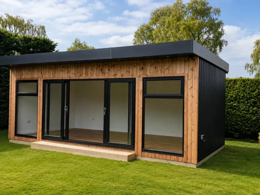 golf sim garden building