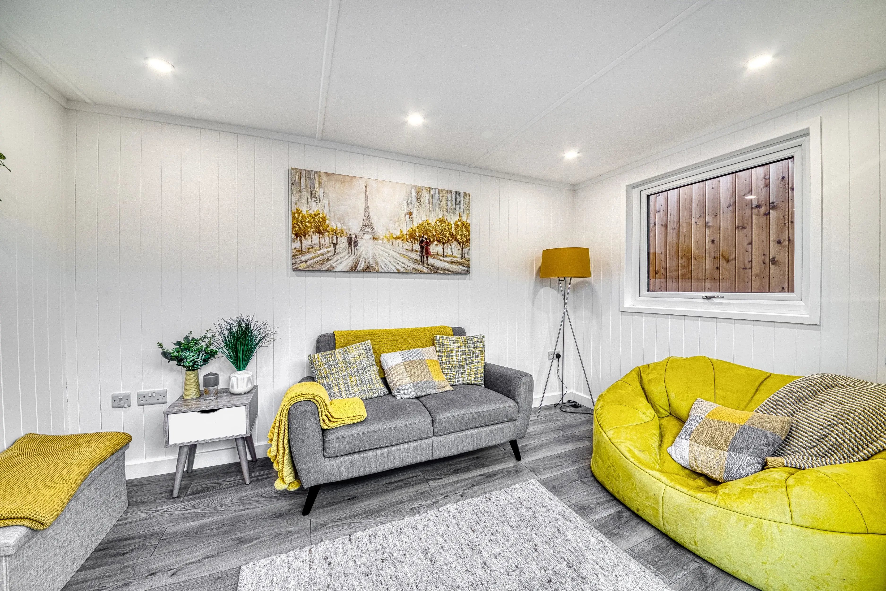 design ideas for an extra large studio in the garden