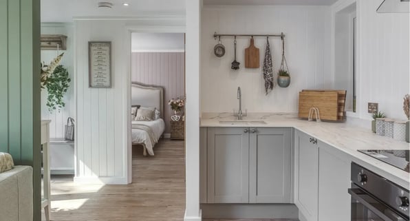 Garden room annexe for elderly relatives