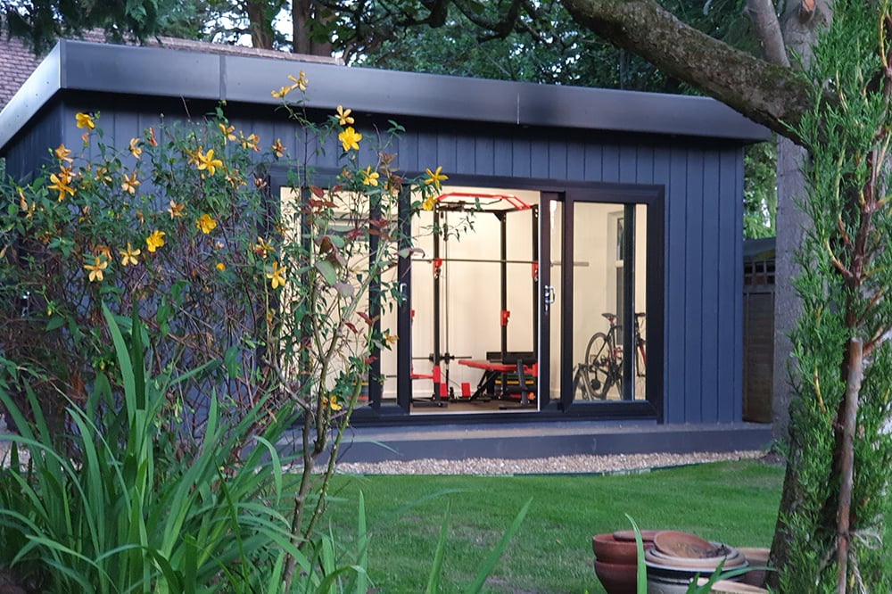 Zero maintenance garden gym building