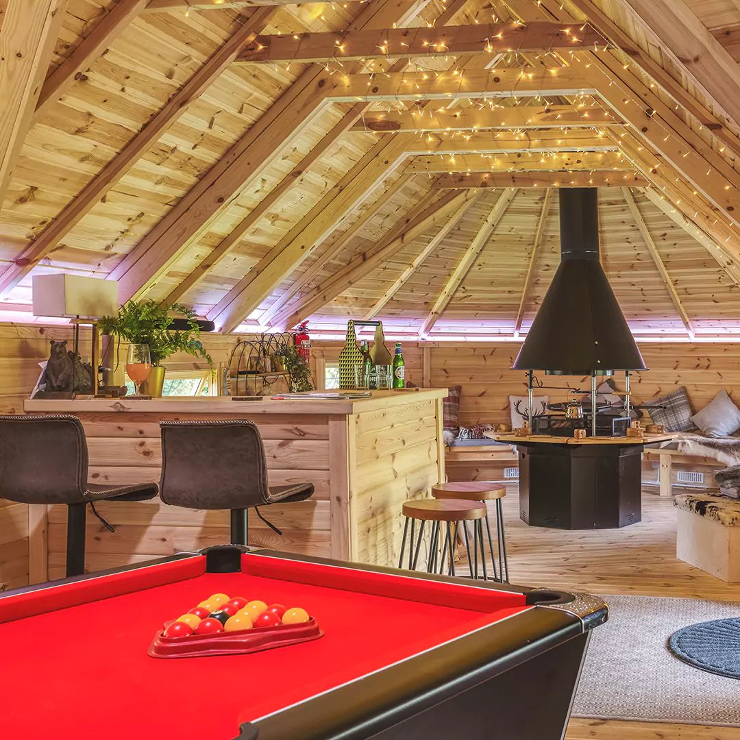 arctic garden bar entertainment space