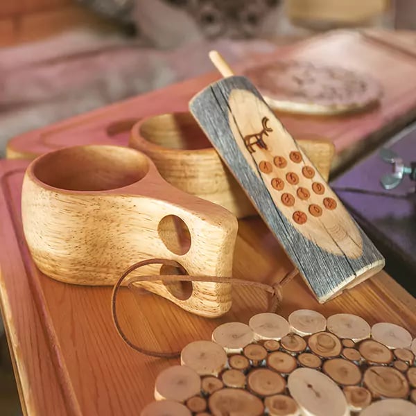 Driftwood Lodges Luxury Glamping Lodges wooden accessories