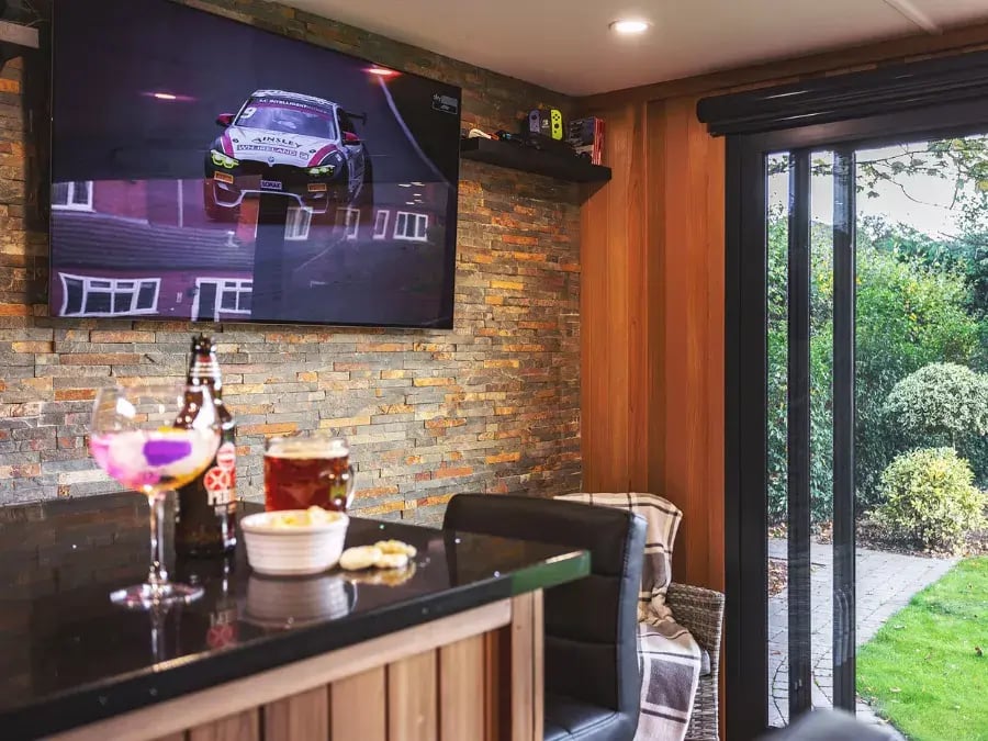 inside a man cave