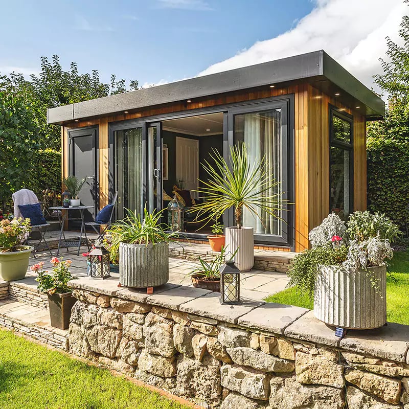 Garden Pod with Cedar Cladding 