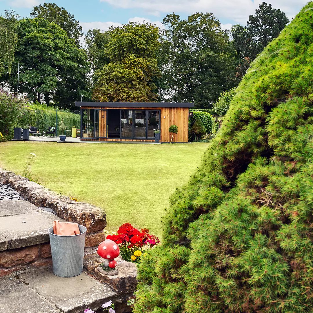 large timber built annexe room