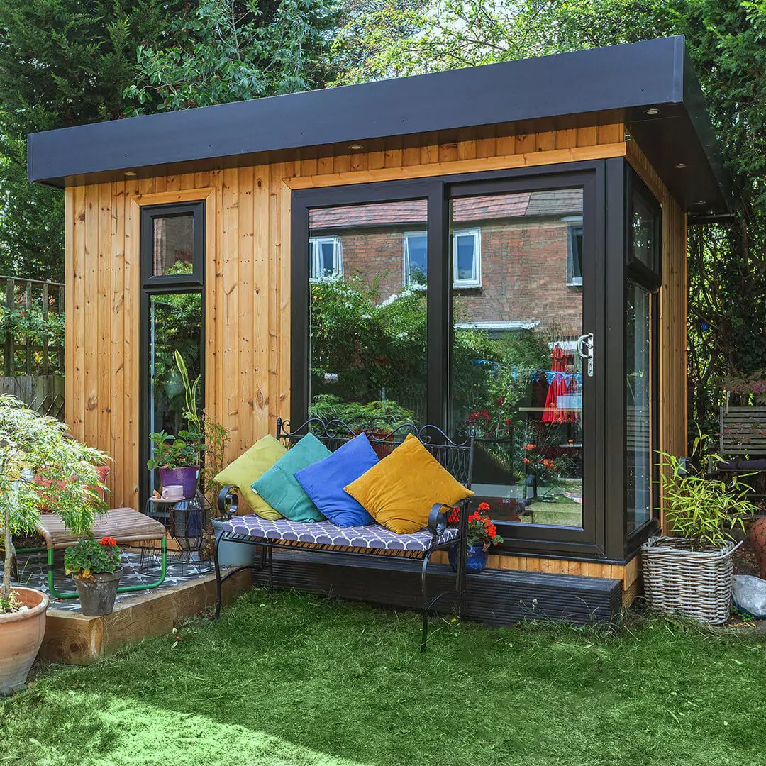 small garden office pod