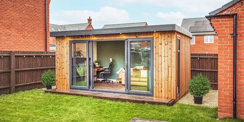 insulated garden cabins
