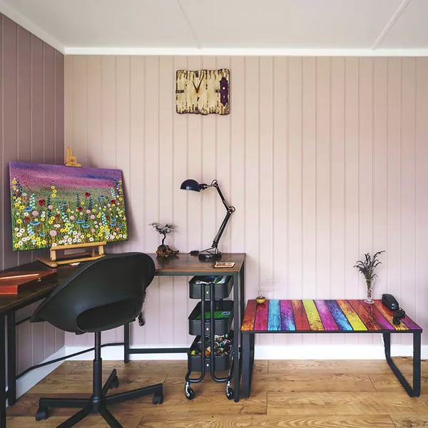 Garden Office With Shed