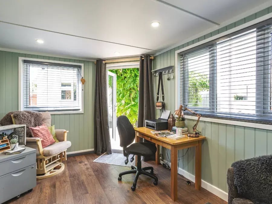 insulated garden office