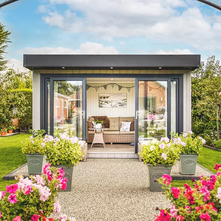 composite garden room