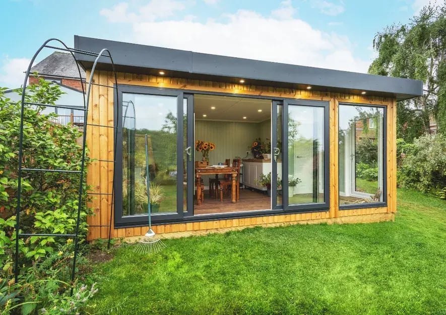insulated garden room