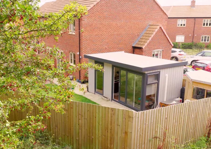 composite 5 x 3 garden room