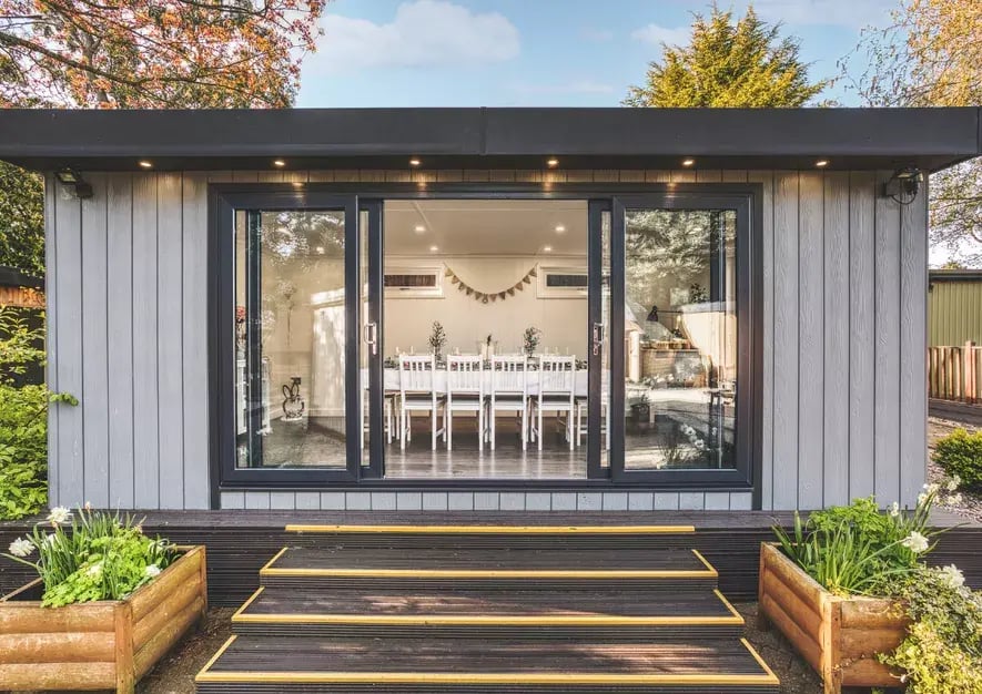 composite garden room 6m 4m