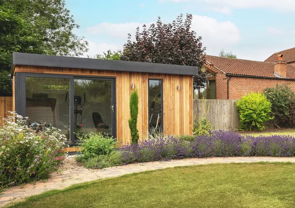 cedar medium sized garden room