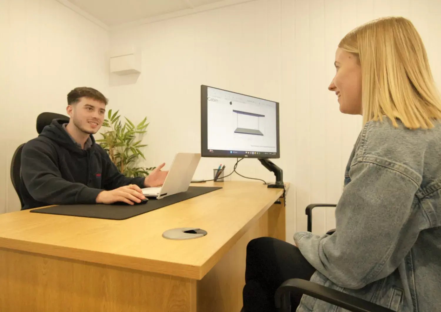 garden room design meeting in nottingham