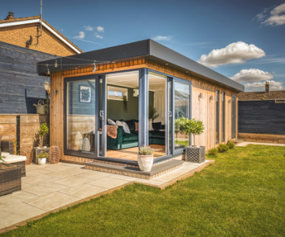garden office and family room