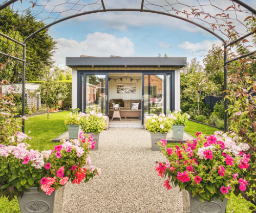 composite garden summerhouse
