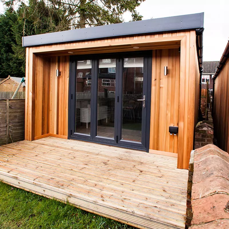 Cedar Office Pod 