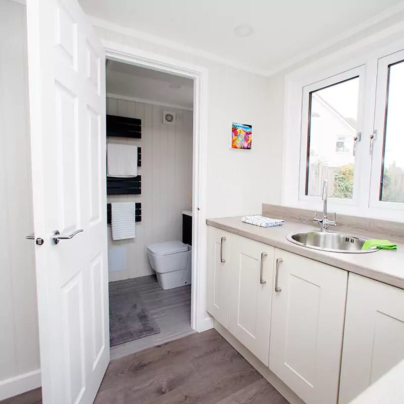 garden annexe kitchen