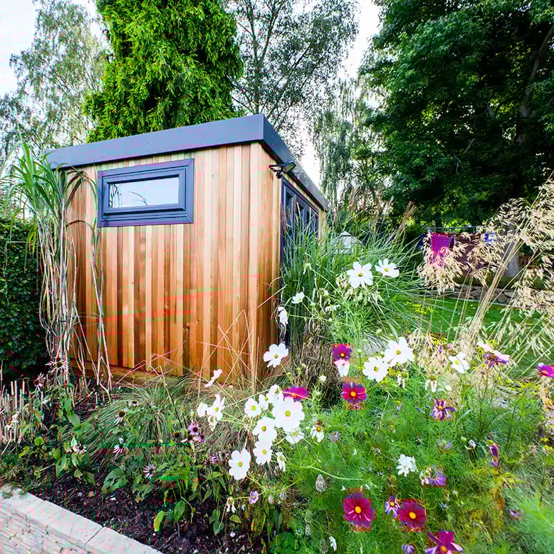 Office Pod Garden Room side view