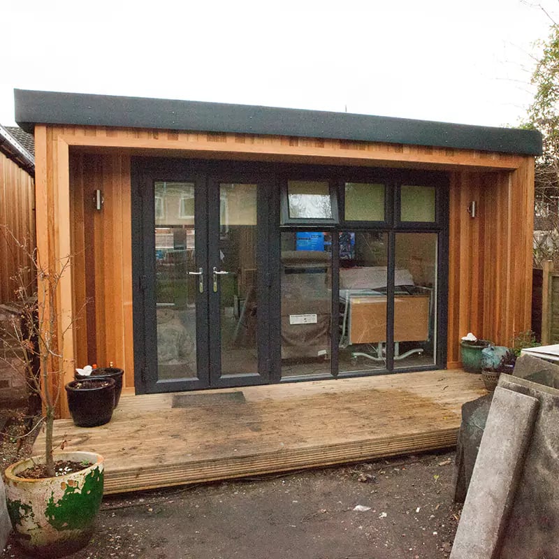 small garden annexe building