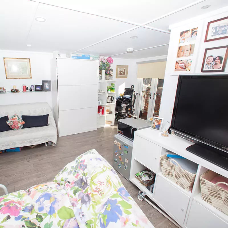 Cedar Garden Annexe Inside View 