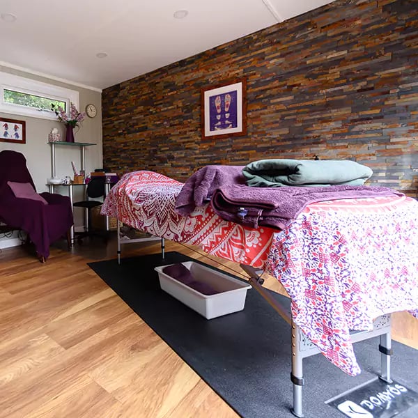 Garden Spa Rehabilitation Room with Hydropool Hot Tub 