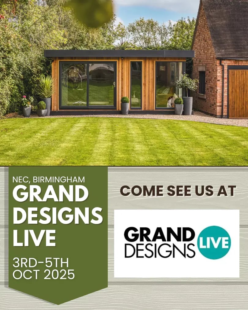 garden rooms at grand designs live NEC 2025