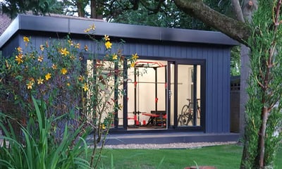 garden room gym building