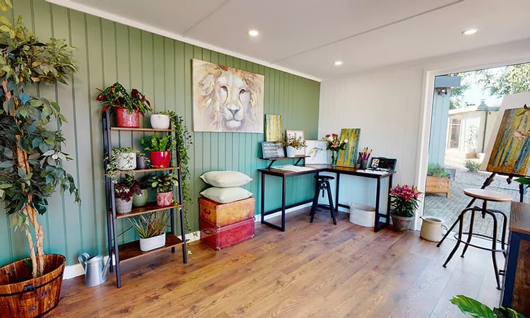 Garden Office artists studio
