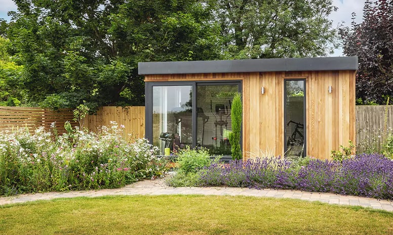 bespoke garden room made out of timber