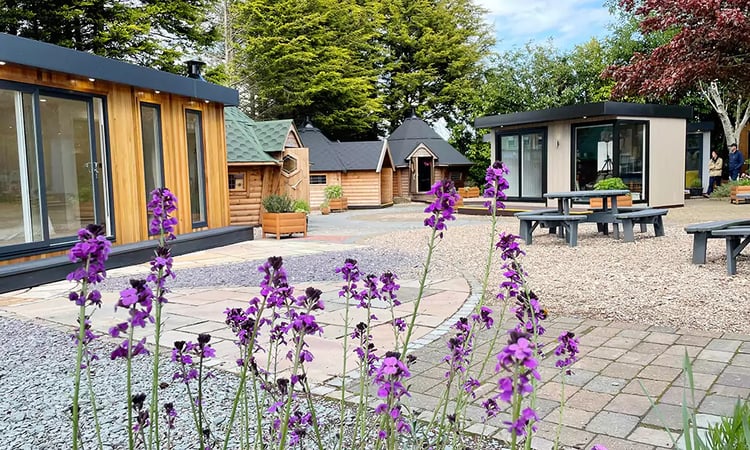 garden office show site Mottingham