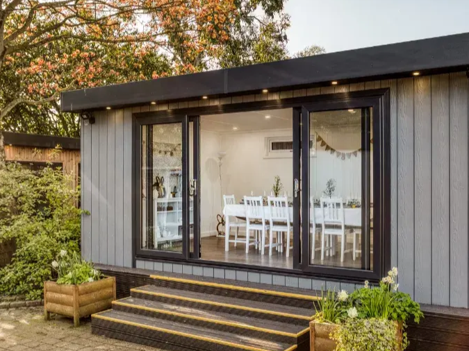 large composite garden