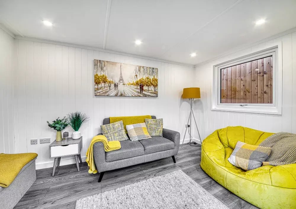 inside a garden room lounge nottingham