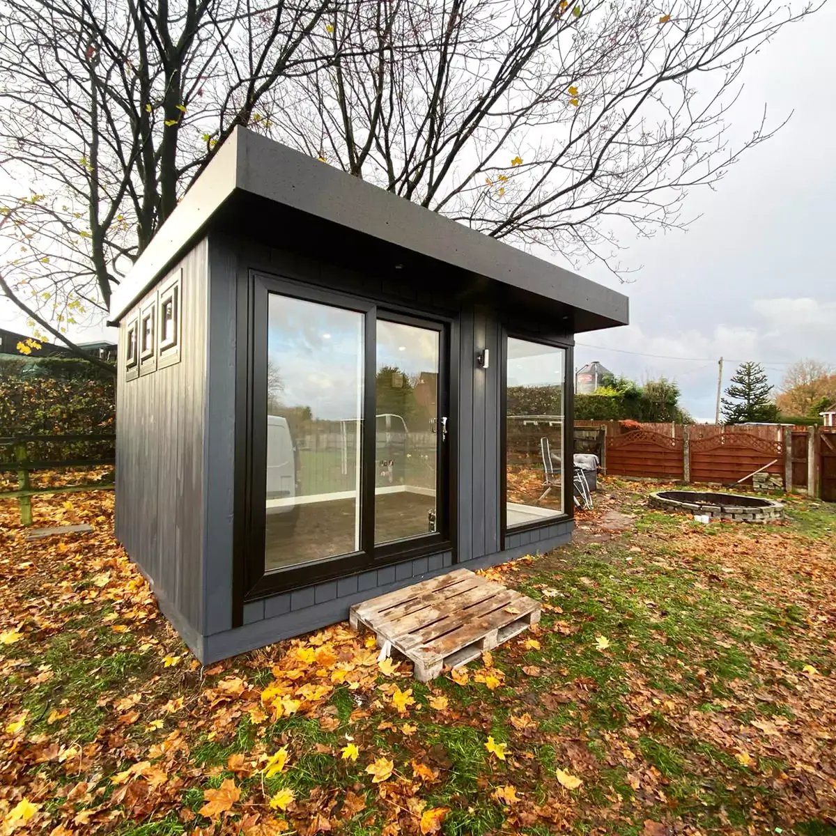 small composite garden room