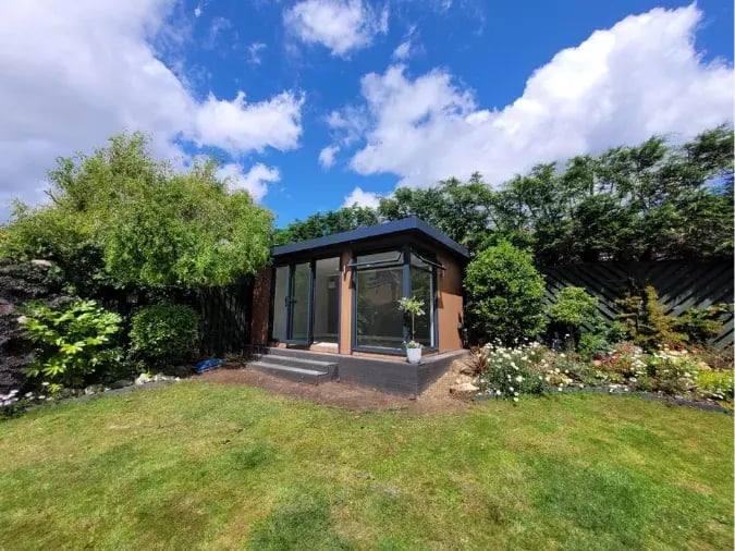 zero maintenance knotwood garden room