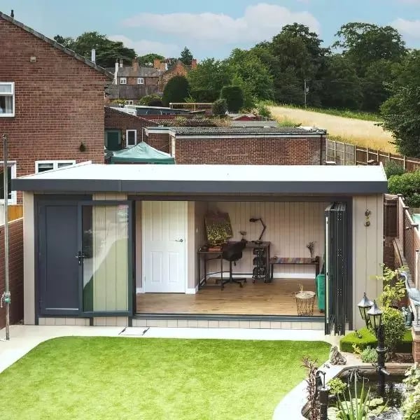 6 x 3m garden office with storage