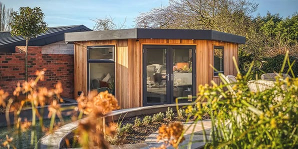 luxury cedar garden room