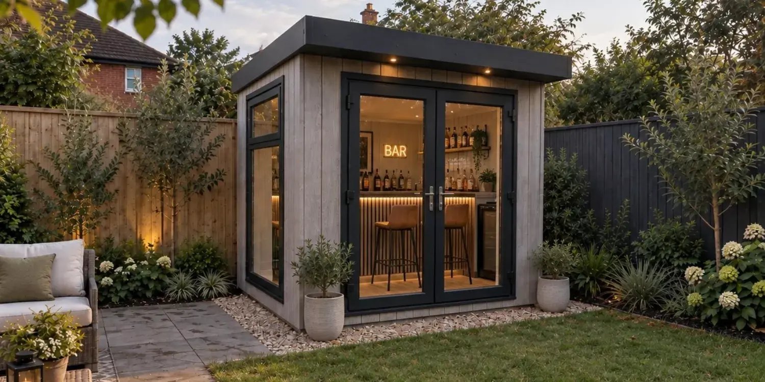very small garden bar