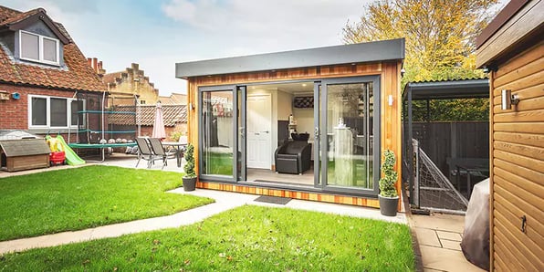 large work from home office pod