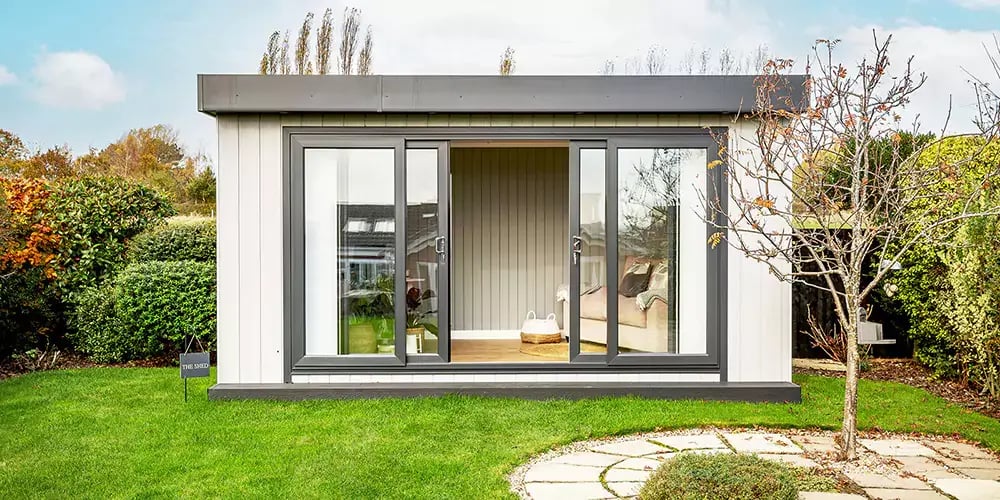 composite modern garden shed office