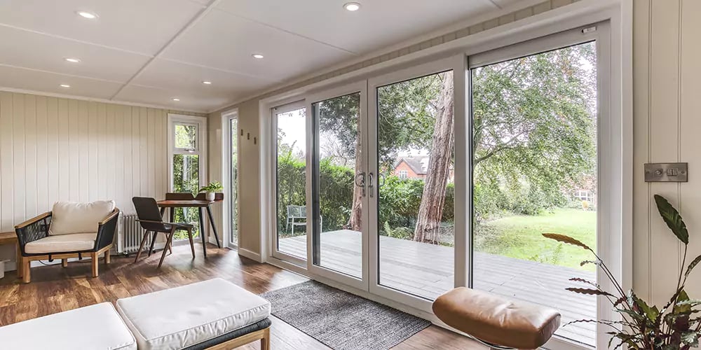 large garden music room interior shot