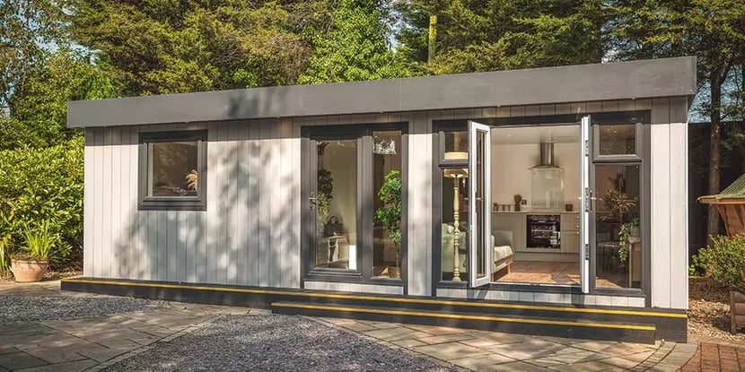 Annexe which is a building regs structure suitable for living in