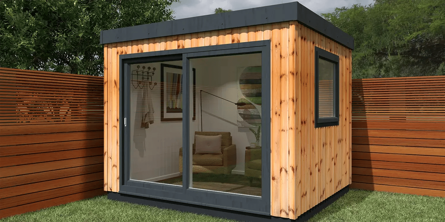 medium sized garden studio