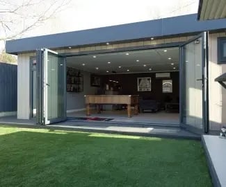 garden entertainment spaces